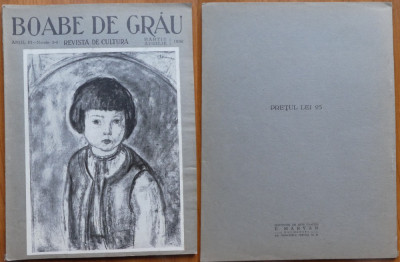 Boabe De Grau ; Revista De Cultura , Martie - Aprilie , 1932 , An 3 , Carol I foto