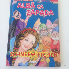 Alba ca zapada/povesti copii bilingve/romana-germana/2010