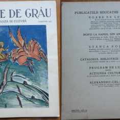 Boabe De Grau ; Rev. De Cultura , Noiembrie , 1933 , An 4 , carti bisericesti