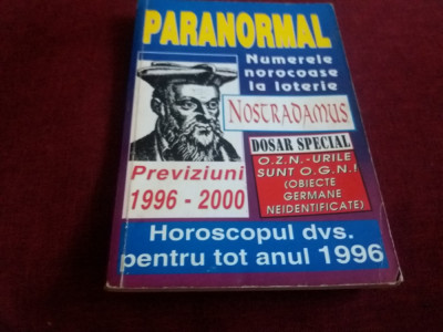 NOSTRADAMUS - PREVIZIUNI 1996-2000 foto