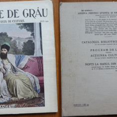 Boabe De Grau ; Rev. De Cultura , Mai , 1933 , An 4 , ASE , Biblioteca Bratianu