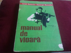 IONEL GEANTA - MANUAL DE VIOARA VOL 1 1979 foto