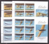 Gibraltar 2010 aviatie MI 1383-86 4 kleib. MNH w50