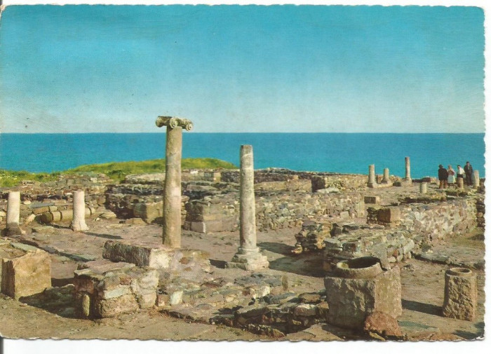 (A) carte postala(1135/12)-KRUGER-Dobrogea -Ruinele cetatii Histria