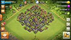 Cont Clash of Clans TH8, BH 6 foto