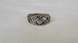 Argint INEL INIMIOARA 1900 art nouveau FRANTA delicat SPLENDID finut SUPERB unic