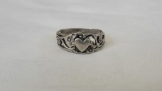 argint INEL INIMIOARA 1900 art nouveau FRANTA delicat SPLENDID finut SUPERB unic