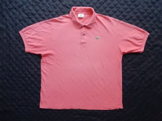 Tricou Lacoste. Marime 7 (XXL): 63.5 cm bust, 72 cm lungime, 49 cm intre umeri foto