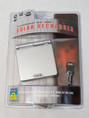 Incarcator alimentator solar pentru console Nintendo DS Gameboy Advance SP nou foto