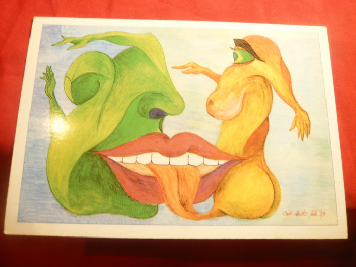Ilustrata -Piesa de Autor -Calin Hentea - Romania- Imposibilul Dialog 1998