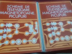 M SILISTEANU - SCHEME DE TELEVIZOARE MAGNETOFOANE PICUPURI 2 VOL foto