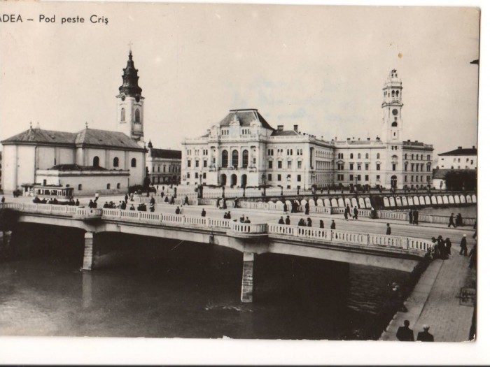 CPI B 10320 CARTE POSTALA - ORADEA. POD PESTE CRIS, RPR