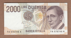 Italia - 2000 Lire 1990 - UNC foto