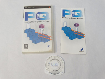 Joc Sony PSP - PQ Practical Intelligence Quotient - complet foto