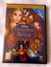 FRUMOASA ?I BESTIA [1991] (DISNEY ORIGINAL, SIGILAT, ROMANA) foto