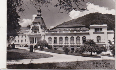 bnk cp Sinaia - Casa de cultura - circulata foto