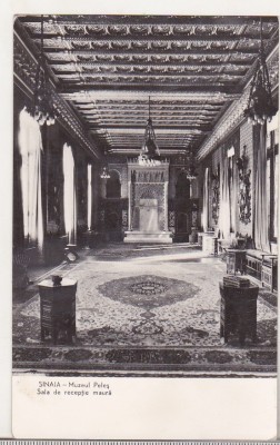 bnk cp Sinaia - Muzeul Peles - Sala de receptie maura - circulata foto