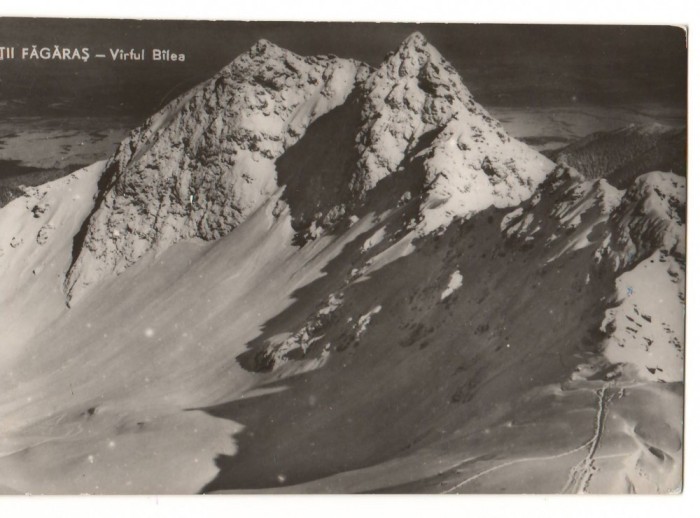 CPI B 10342 - CARTE POSTALA - MUNTII FAGARAS - VARFUL BALEA, RPR