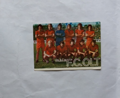 Echipa De Fotbal F.C. OLT - Foto Tip Carte Postala (VEZI DESCRIEREA) foto