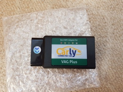 Interfata diagnoza Carly iPhone WIFI VAG Plus Adapter foto