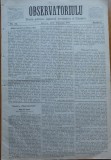 Ziarul Observatorul ; Politic , national si literar , an 1 ,nr. 14 , Sibiu ,1878