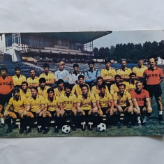 Echipa De Fotbal Otelul Galati 1988-1989 - Foto Tip Carte Postala Mare