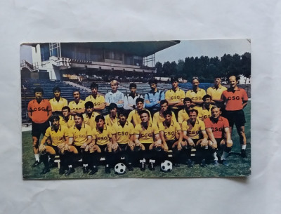 Echipa De Fotbal Otelul Galati 1988-1989 - Foto Tip Carte Postala Mare foto