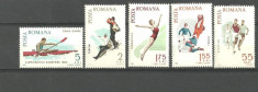 Romania 1965 - SPORT SPARTACHIADA, serie nestampilata, M237 foto