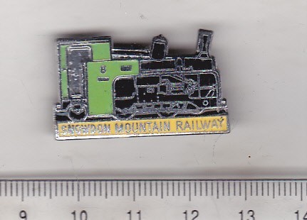 bnk ins Insigna tematica feroviara - locomotiva Snowdon Mountain Railway