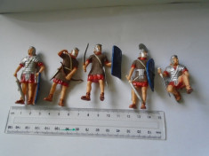 bnk jc Lot 5 figurine soldati romani foto