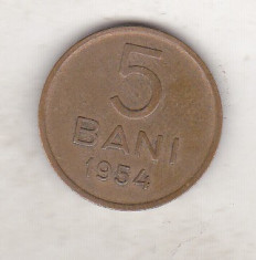 bnk mnd Romania 5 bani 1954 foto