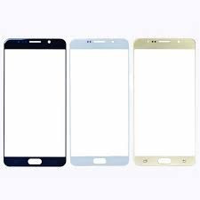 Geam Samsung Galaxy S6 alb negru auriu + folie sticla foto