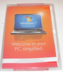 SISTEM DE OPERARE WINDOWS 7 PROFESIONAL (SIGILAT) /32BITS foto