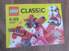 Lego Classic 10707 - Cutie creativa rosie - nou, sigilat in cutie foto