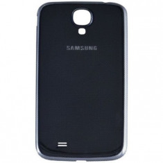 Pachet Capac spate Samsung Galaxy S4 i9505 original alb negru + folie sticla foto