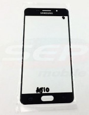 Geam Samsung Galaxy A5 2016 / A510 negru alb auriu original + folie sticla foto