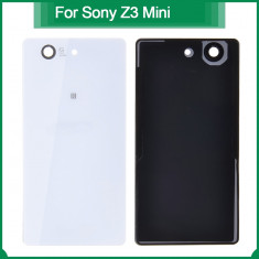 Capac Sony Xperia Z3 mini / compact produs nou original alb sau negru foto