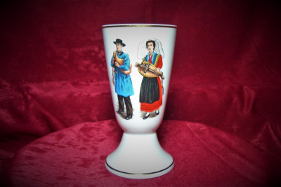 Cupa vaza portelan Limoges, colectie, cadou, vintage foto