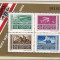 Ungaria, expo. WIPA, timbru pe timbru, cal, zeppelin, bloc, 1981, MNH