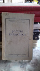 Jocuri didactice , Crivat Elena , 1954 foto