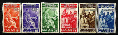 SERIE VATICAN 1935 --MNH-MH foto