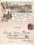 Germania -Mainz, litografie,rara