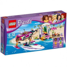 LEGO Friends Barca Transportoare cu Motor a Andreei 41316 foto