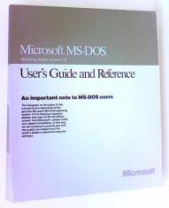 Microsoft MS-DOS version 5.0 User&amp;#039;s Guide and Reference foto