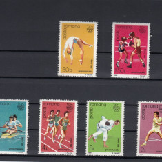 ROMANIA 1988 LP 1203 A 24-a EDITIE A J.O DE VARA SEUL-PREOLIMPIADA SERIE MNH