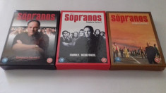 LOT SERIALE DVD - Sporanos - Sezoanele 1 2 3 foto