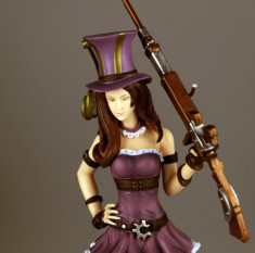 Figurina Caitlyn League of Legends LOL 23 cm foto