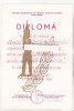 Bnk fil Diploma Expofil Spartacus `80 Targu Mures, Romania de la 1950