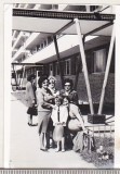 Bnk foto - Ploiesti - Vedere spre blocurile de pe str Jianu 1967, Alb-Negru, Romania de la 1950, Cladiri