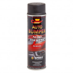 Spray Vopsea Champion Color Plastic Negru Mat Pentru Bari Si Bord 500ML foto